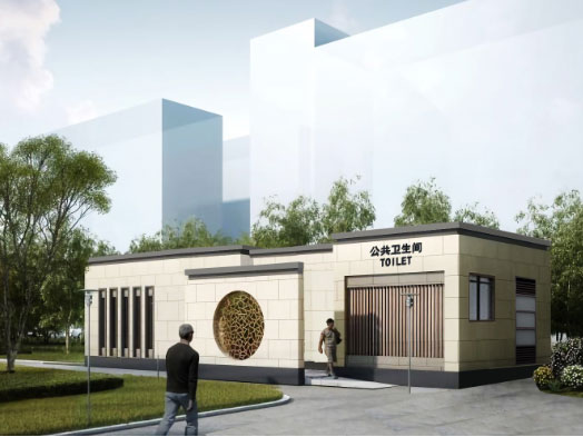 福山镇豪华组装型移动厕所